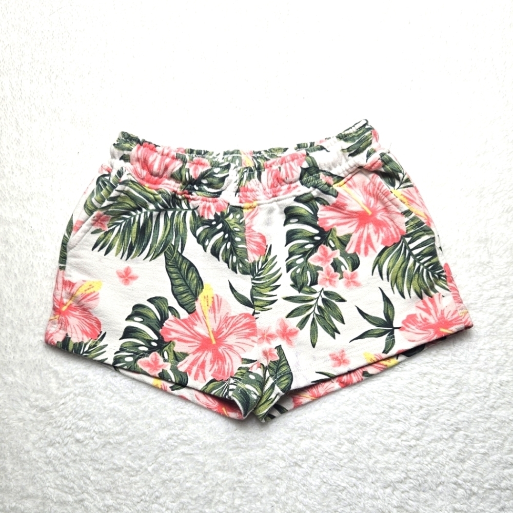 Zara Floral Shorts Size 7